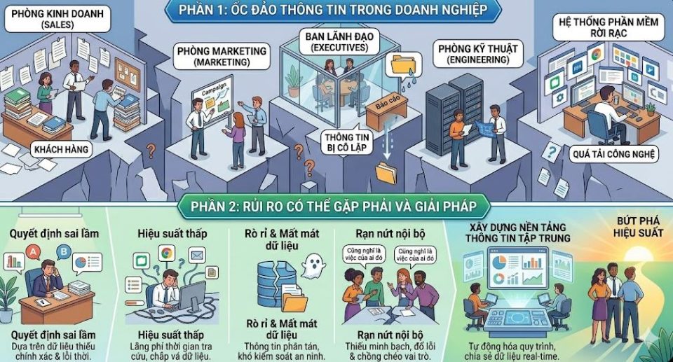 Ốc đảo thông tin trong doanh nghiệp