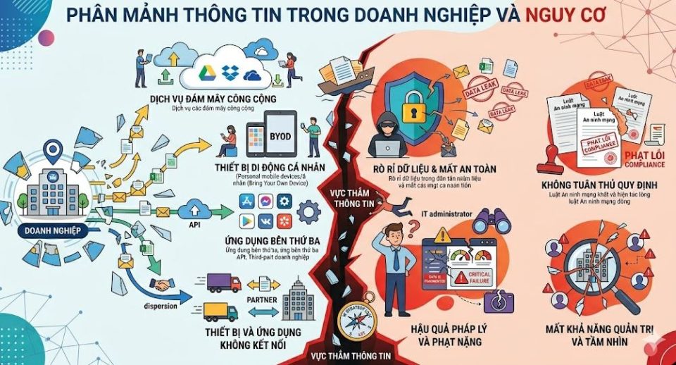 Phân mảnh thông tin trong doanh nghiệp