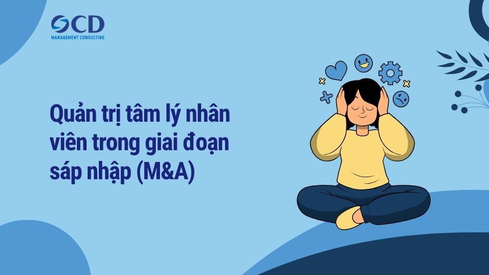 Quản trị tâm lý nhân viên trong giai đoạn sáp nhập (M&A)