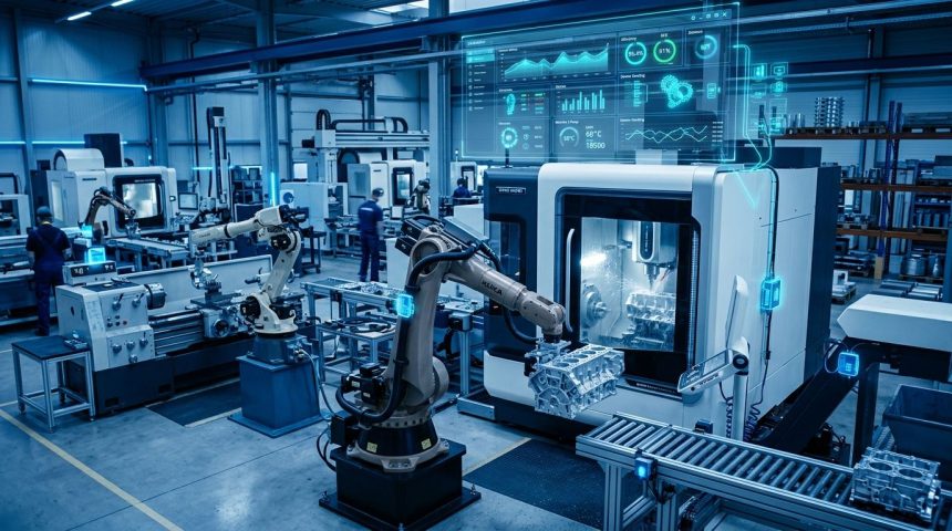 Smart Factory ngành cơ khí: Lộ trình chuyển đổi số giúp nâng cao năng suất