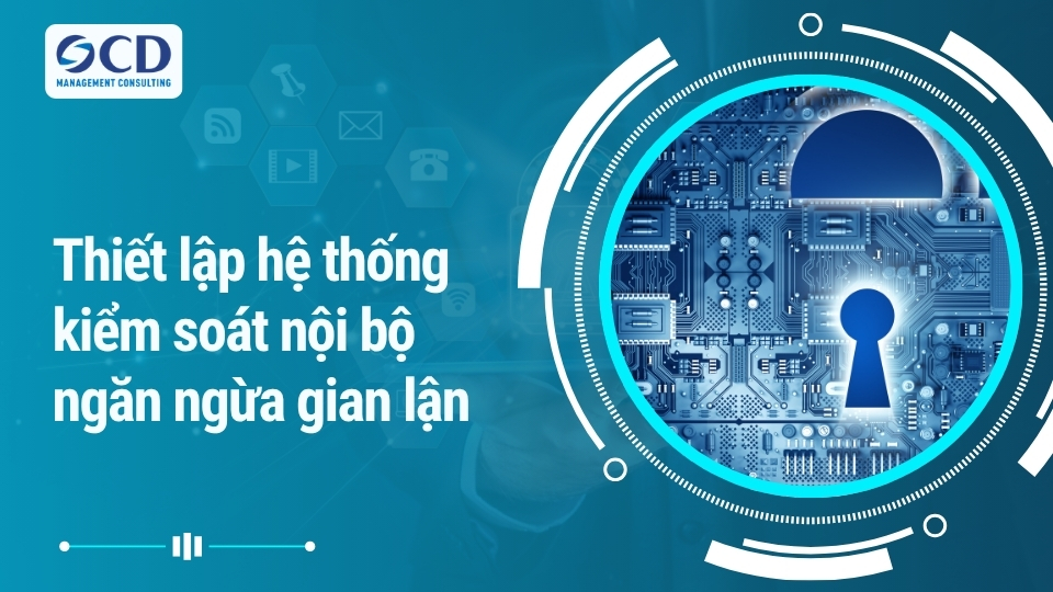 Thiết lập hệ thống kiểm soát nội bộ ngăn ngừa gian lận