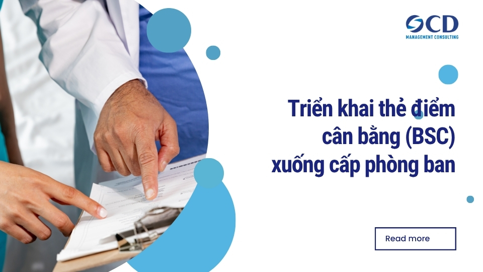 Triển khai thẻ điểm cân bằng (BSC) xuống cấp phòng ban