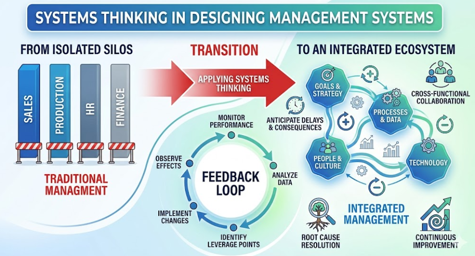 Tư duy hệ thống trong thiết kế hệ thống quản lý DN