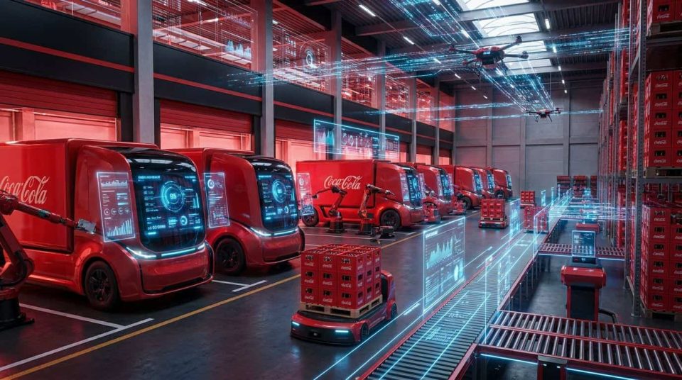 Coca Cola ứng dụng AI trong logistics nhằm tối ưu chuỗi cung ứng toàn cầu