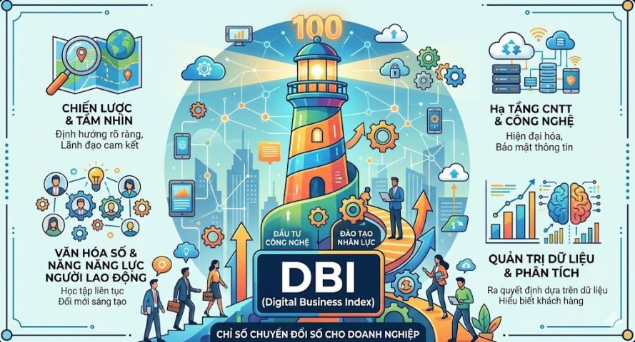 Chỉ số chuyển đổi số doanh nghiệp DBI