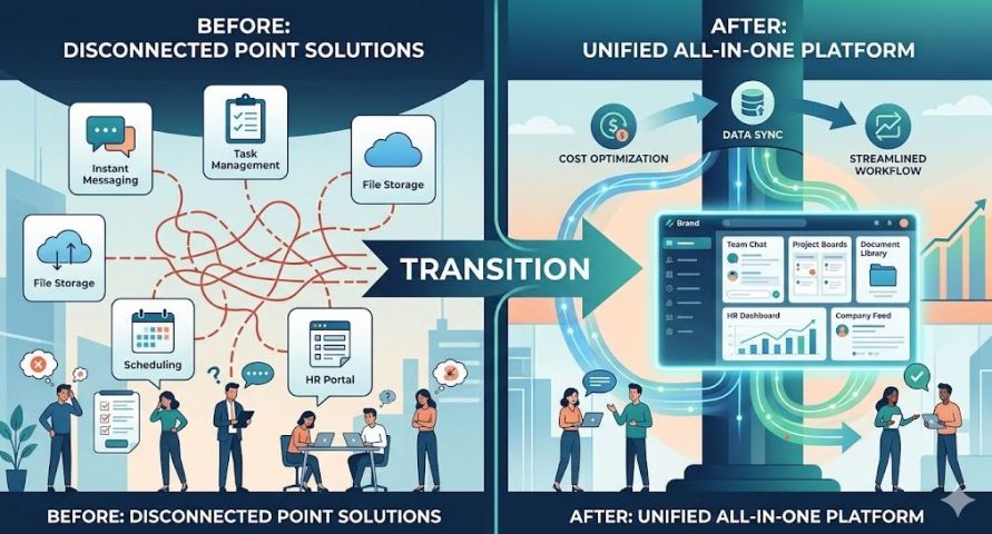 Dịch chuyển từ Point Solutions sang All-in-one Platform