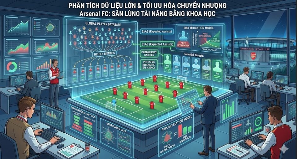 Phân tích dữ liệu lớn để tối ưu chuyển nhượng