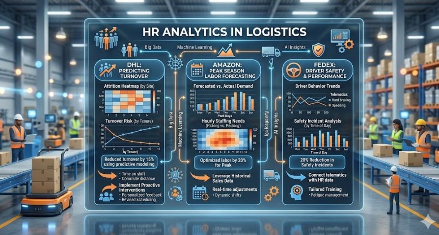 Phân tích nhân sự HR Analytics ngành logistics