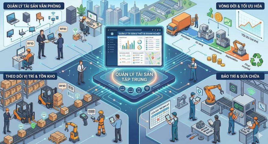 Quản lý tài sản thiết bị doanh nghiệp