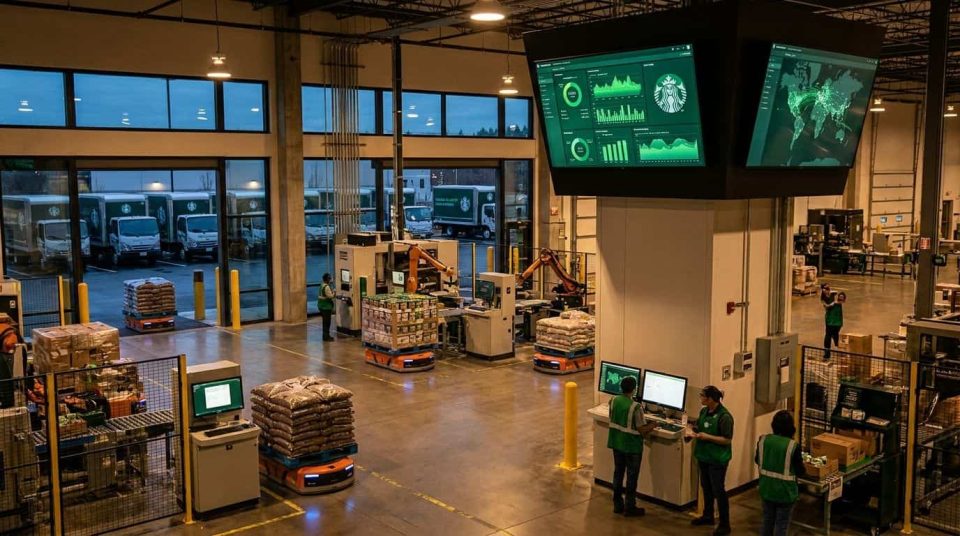 Digital Supply Chain tại Starbucks: Bí quyết vận hành chuỗi cung ứng toàn cầu