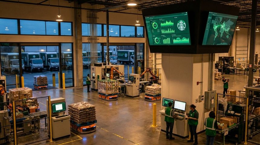 Digital Supply Chain tại Starbucks: Bí quyết vận hành chuỗi cung ứng toàn cầu