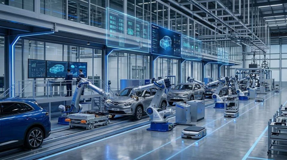 Mô hình chuyển đổi số của VinFast: Bí quyết tăng tốc trong kỷ nguyên xe điện