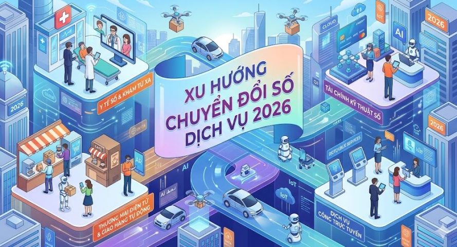 Xu hướng chuyển đổi số dịch vụ