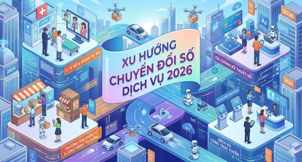 Xu hướng chuyển đổi số dịch vụ