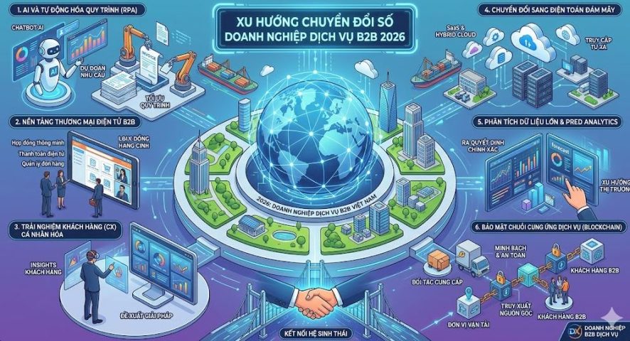 Xu hướng chuyển đổi số doanh nghiệp dịch vụ B2B