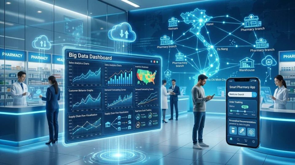 Big Data trong ngành bán lẻ dược phẩm: Xu hướng tất yếu của kỷ nguyên số