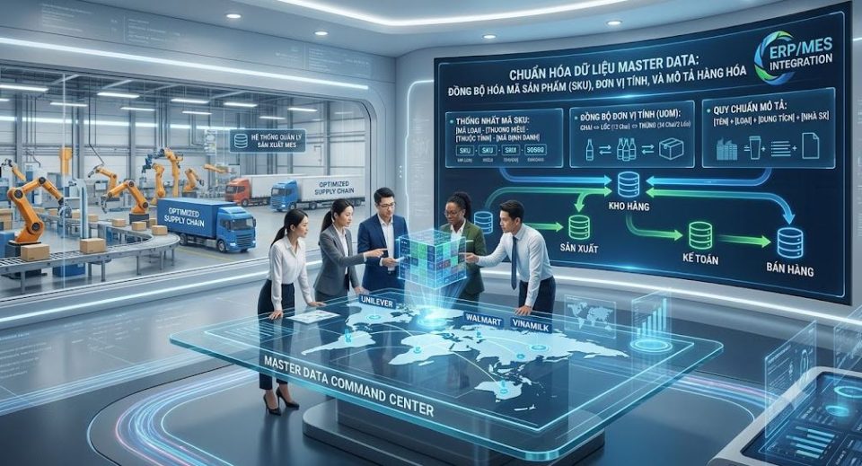 Chuẩn hóa dữ liệu master data