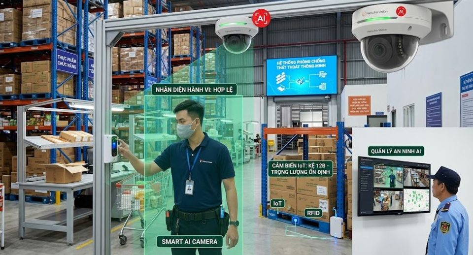 Giám sát an ninh và chống thất thoát bằng Camera AI