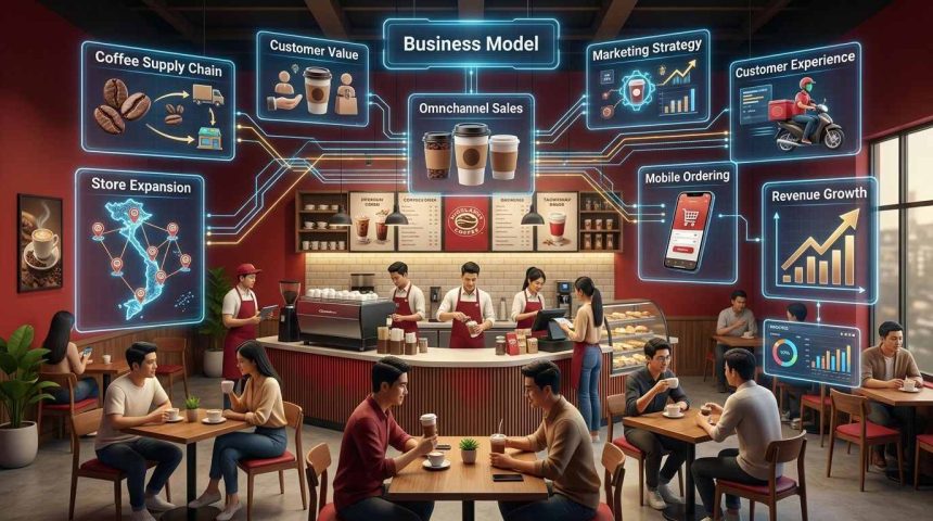 Mô hình kinh doanh của Highlands Coffee là gì?