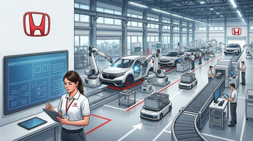 Lean Manufacturing tại Honda