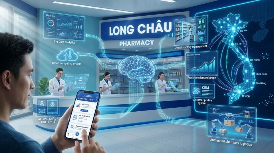 Long Châu ứng dụng AI trong ngành bán lẻ dược phẩm như thế nào?