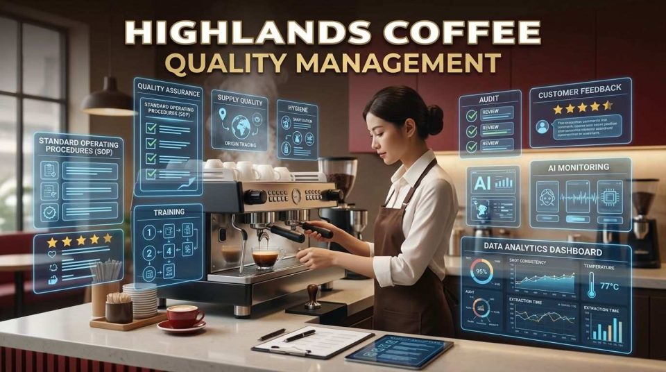 Quản trị chất lượng tại Highlands Coffee: Nền tảng tạo nên sự nhất quán thương hiệu