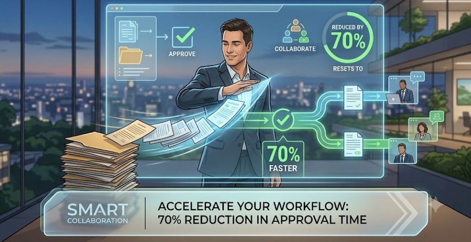 Quản lý đơn từ trực tuyến - cắt giảm 70% thời gian phê duyệt