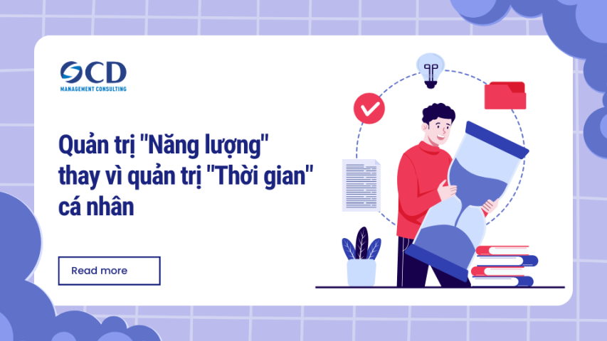 Quản trị Năng lượng thay vì quản trị Thời gian