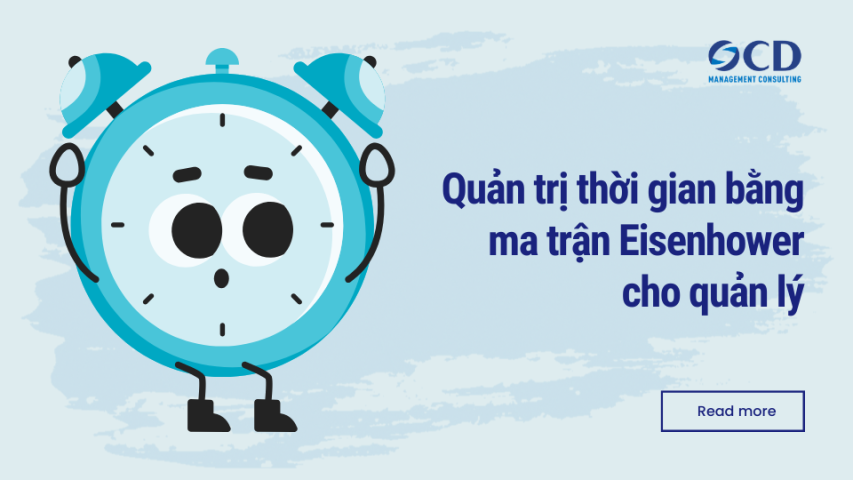 Quản trị thời gian bằng ma trận Eisenhower cho quản lý