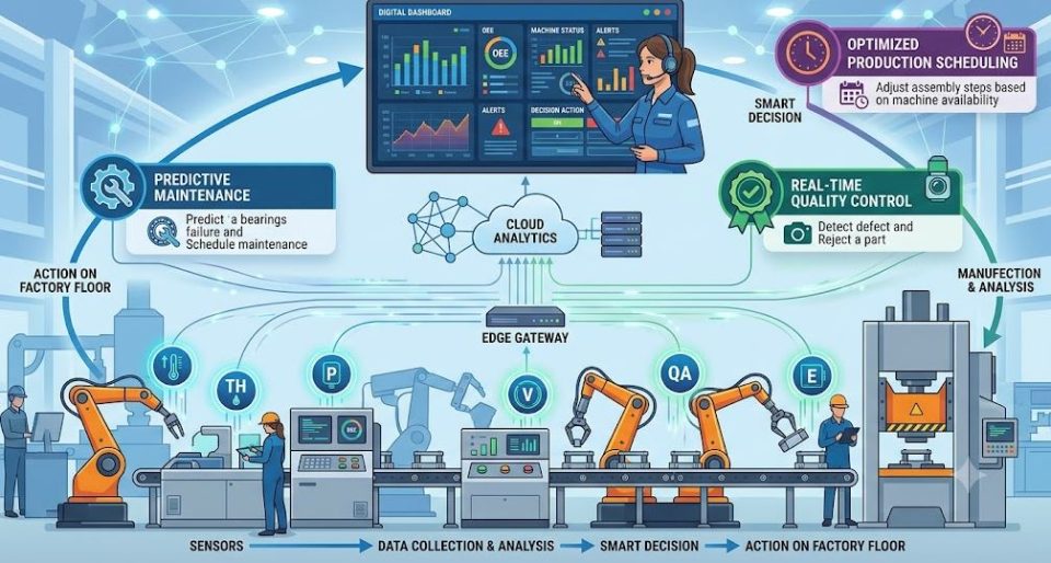 Ra quyết định dựa trên dữ liệu từ cảm biến IoT