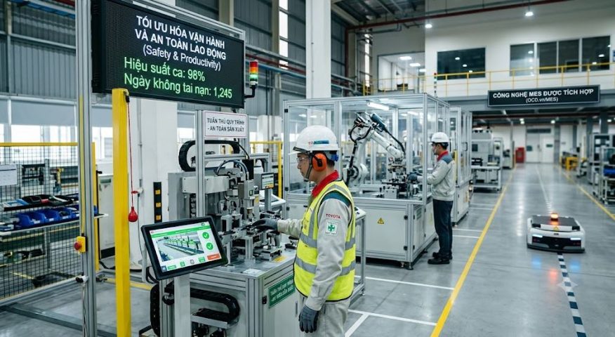 Tối ưu hóa vận hành và an toàn lao động (Safety & Productivity)