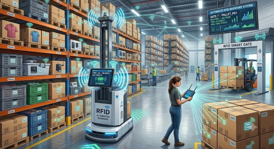 Ứng dụng Công nghệ RFID kiểm kho
