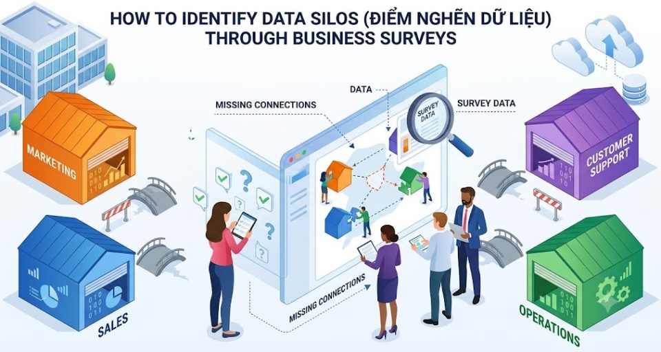 Xác định điểm nghẽn dữ liệu qua khảo sát