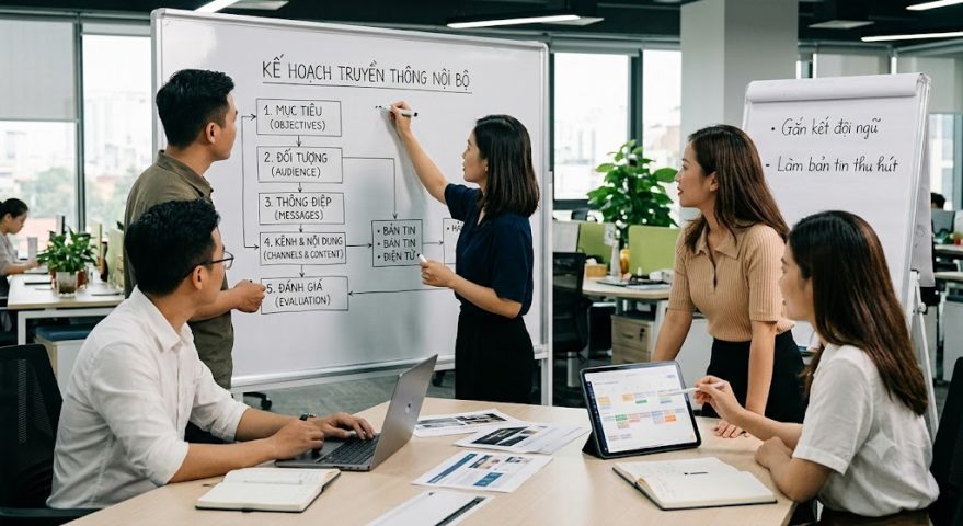 Xây dựng kế hoạch truyền thông nội bộ