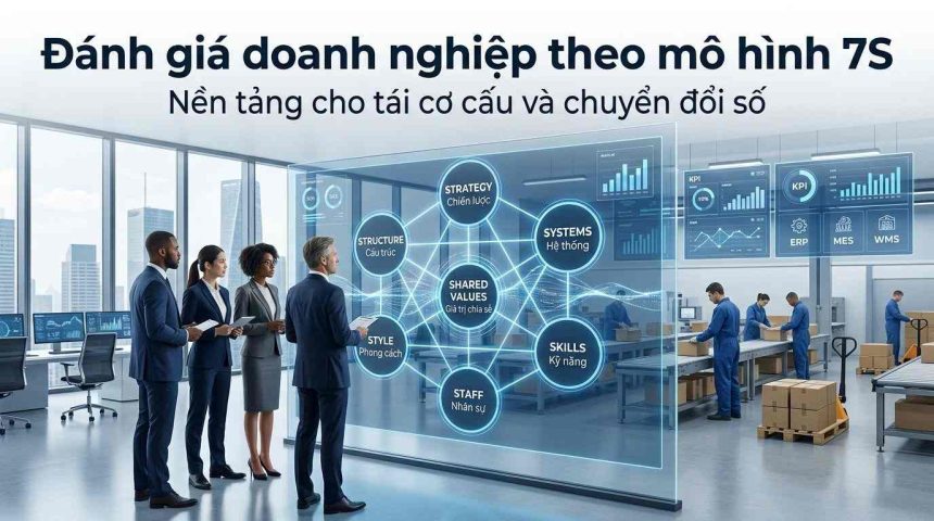 Hướng dẫn chi tiết đánh giá doanh nghiệp theo mô hình 7S