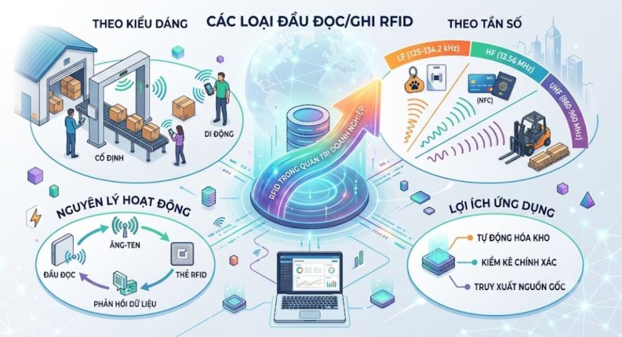 Các loại đầu đọc ghi RFID