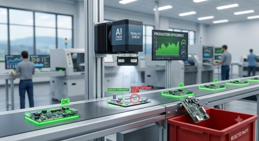 Công nghệ Camera AI kiểm tra chất lượng sản phẩm