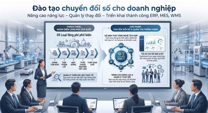 Đào tạo chuyển đổi số cho doanh nghiệp: Nền tảng giúp triển khai chuyển đổi số thành công