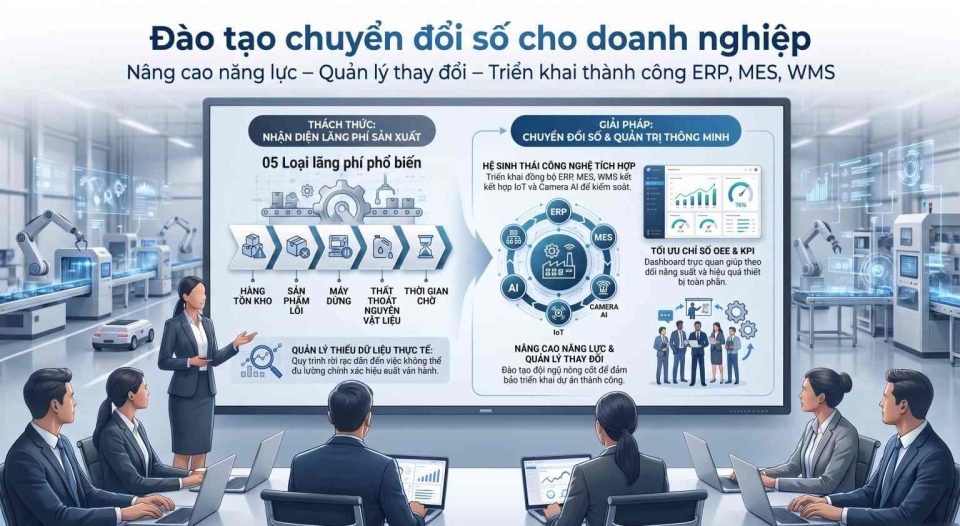 Đào tạo chuyển đổi số cho doanh nghiệp: Nền tảng giúp triển khai chuyển đổi số thành công