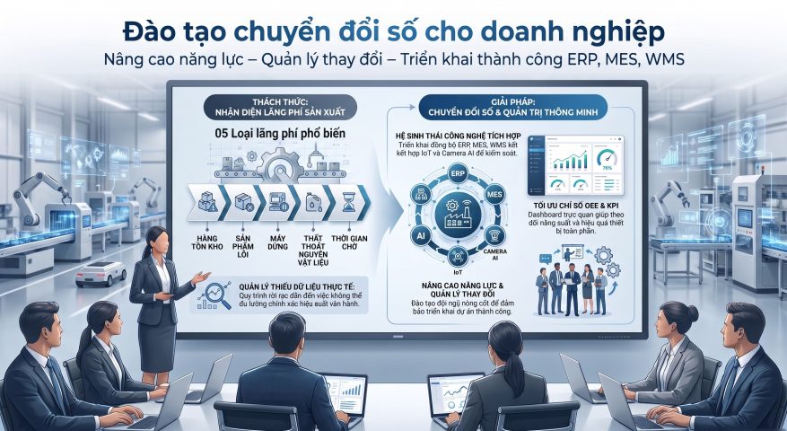 Đào tạo chuyển đổi số cho doanh nghiệp: Nền tảng giúp triển khai chuyển đổi số thành công