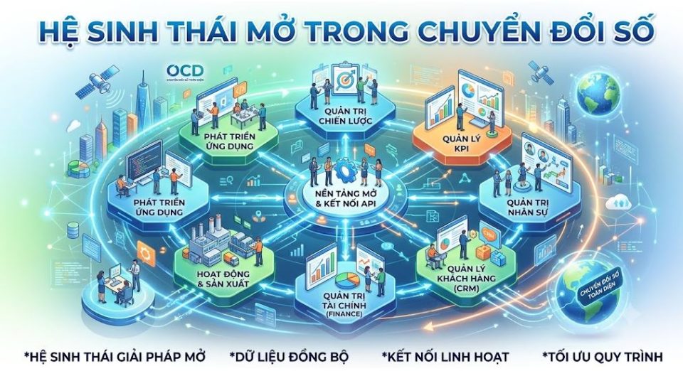 Hệ sinh thái mở trong chuyển đổi số toàn diện