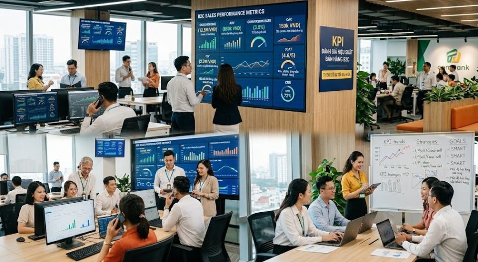 KPI đánh giá hiệu suất bán hàng B2C