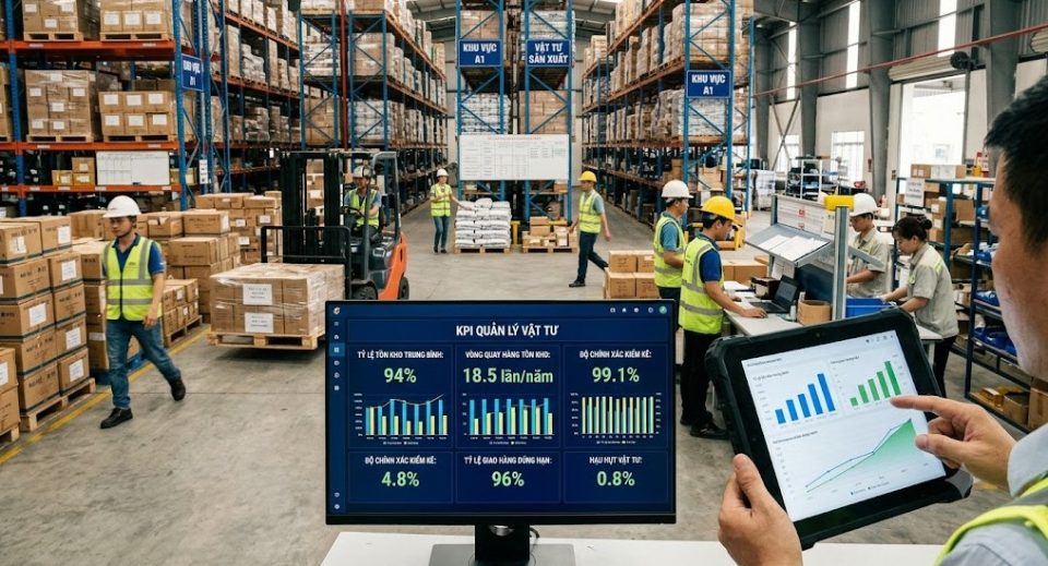 KPI quản lý vật tư