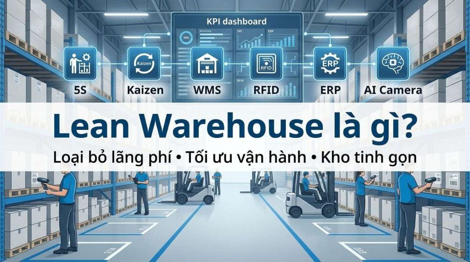 Lean Warehouse là gì? Giải pháp tối ưu vận hành kho theo tư duy Lean