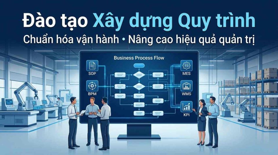 Đào tạo xây dựng quy trình giúp doanh nghiệp chuẩn hóa vận hành