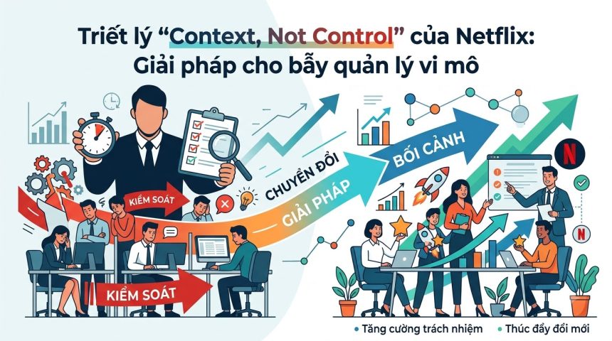 Triết lý "Context Not Control" của Netflix: Giải pháp cho bẫy quản lý vi mô