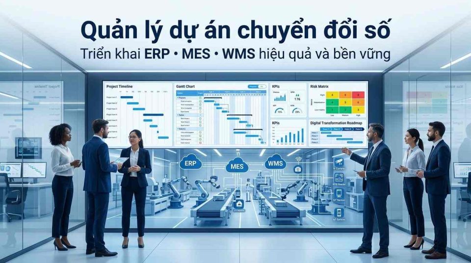 Quản lý dự án chuyển đổi số cho doanh nghiệp: Chìa khóa giúp chuyển đổi số thành công
