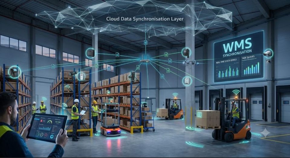 Thách thức tích hợp IoT để đồng bộ dữ liệu hiện trường kho về WMS