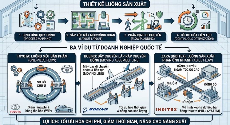 Thiết kế luồng sản xuất