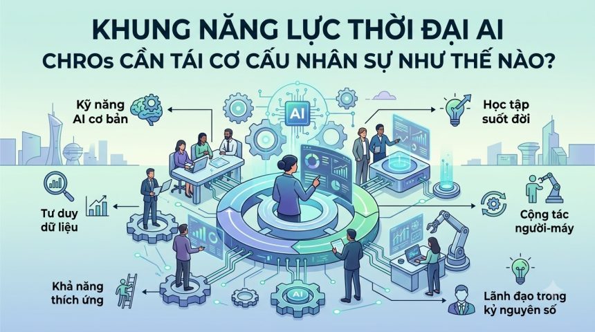 Khung năng lực thời đại AI: CHRO cần tái cấu trúc định biên nhân sự thế nào?